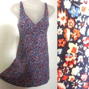 Free Add-On H&M Divided Floral Mini Dress, Size 4